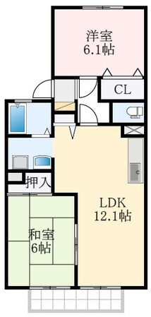 グリーンベルの物件間取画像